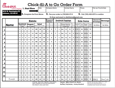 chick fil a operator website events photos chick fil a fundraising form