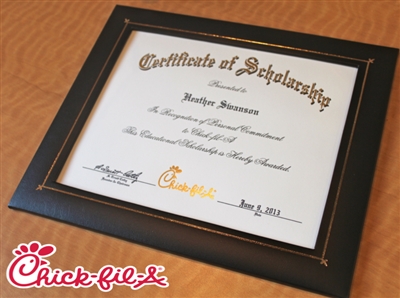 Heather’s Scholarship Presentation