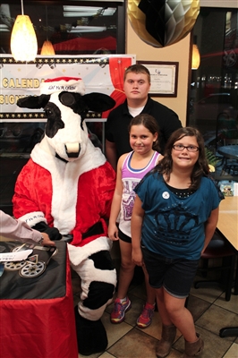 Cow Calendar Signing Night