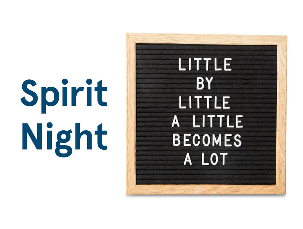 Spirit Night Event 